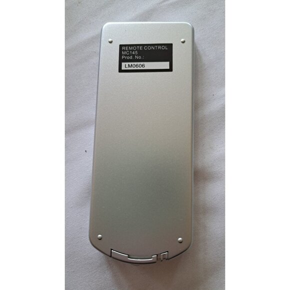 Philips MC145 Micro Hi-Fi System Remote Control Gray Rectangular - Picture 2 of 2